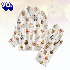 Winnie The Pooh Pajamas Set,…