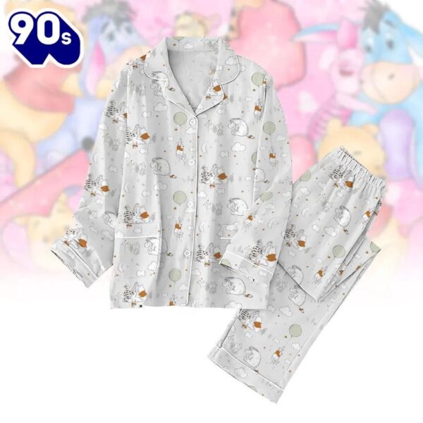 Winnie The Pooh Pajamas Set, Pooh Eeyore Holiday Pajamas