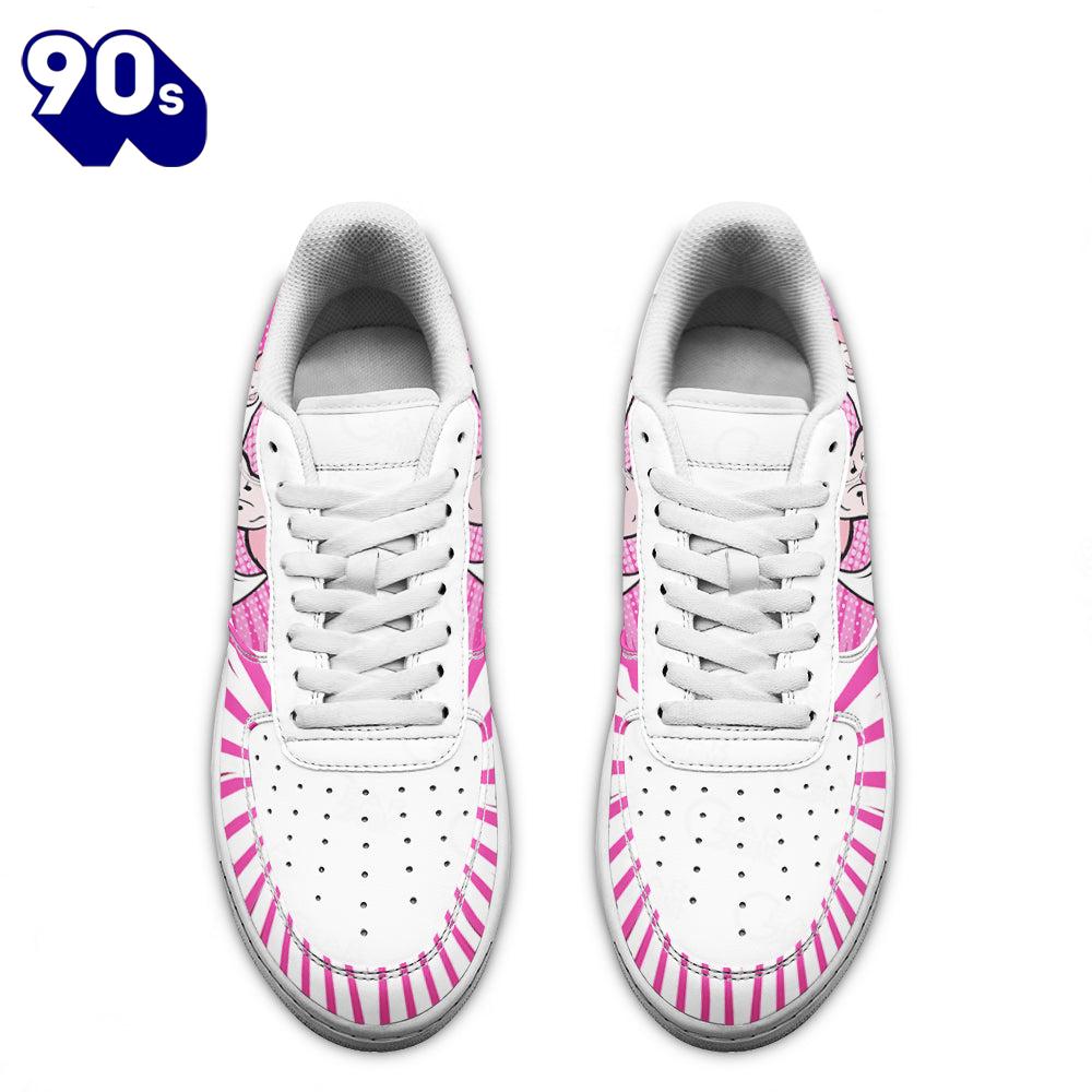 Winnie The Pooh Pigglet Air Sneakers Custom Winnie The Pooh Pigglet Air Sneakers Custom
