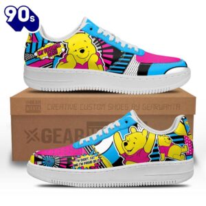 Winnie The Pooh Pooh Air Sneakers Custom