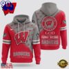 Wisconsin Badgers 2026 NCAA Personalized Faith Family Football Hoodie, Trending NCAA 3D Tee