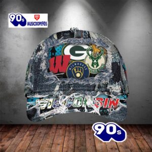 Wisconsin Badgers Football Custom Name Classic Cap