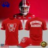 Wisconsin Badgers Football ThrowBack 2026 Limited Edition T Shirt, Sport Trend 3D Shirt
