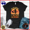 Halloween 2025  Womens Why Yes Actually I Can Drive A Stick Halloween Witch Spooky T-Shirt