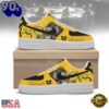Wu Tang Clan CREAM Yellow & Black Hip Hop Graphic Air Force 1 Shoes, Trending Music AF1