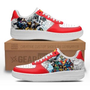 X-Men Air Sneakers Custom Superhero Comic Shoes 1 X-Men Air Sneakers Custom Superhero Comic Shoes