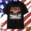 Yes I’m Old but I Saw Chicago Bears Greatness Thank You for the Memories Signature T Shirt , Viral 2D Graphic Tee