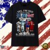 Yes I’m Old But I Saw Detroit Greatness Signatures Graphic T Shirt, Viral 2D Graphic Tee