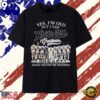 Yes I’m Old But I Saw White Sox Greatness Signatures T Shirt, Viral 2D Graphic Tee