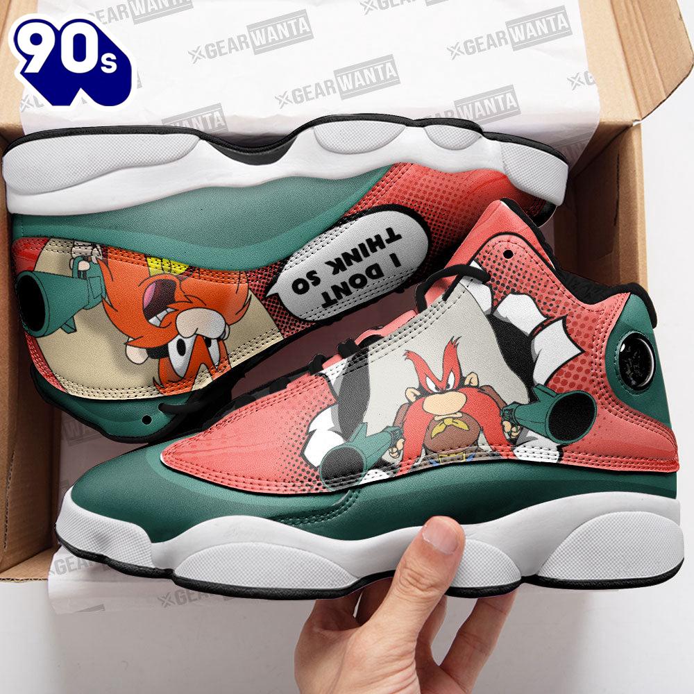 Yosemite Air Jordan 13 Sneakers Custom Comic Style Shoes Yosemite Air Jordan 13 Sneakers Custom Comic Style Shoes