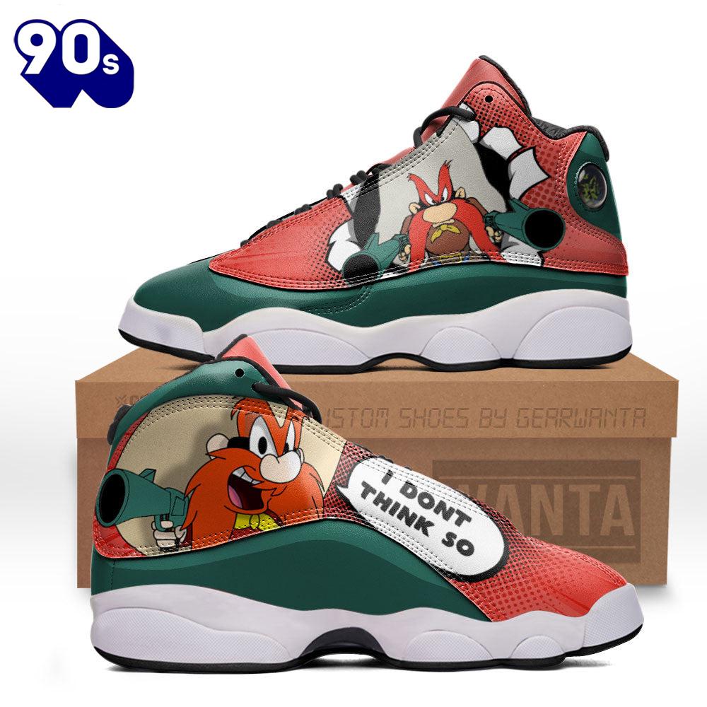Yosemite Air Jordan 13 Sneakers Custom Comic Style Shoes Yosemite Air Jordan 13 Sneakers Custom Comic Style Shoes
