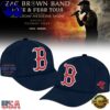 Zac Brown Band x Boston Red Sox Fenway Park Love & Fear Tour 2026 Navy Cap , Music Fan Baseball Cap