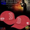 Zac Brown Band x Boston Red Sox Fenway Park Love & Fear Tour 2026 Red Cap , Music Fan Baseball Cap