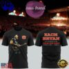 Zach Bryan x Auburn Tigers With Heaven On Tour 2026 Black T Shirt, Viral 3D Music Tee