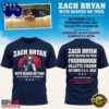 Zach Bryan x New England Patriots Concert 2026 Navy T Shirt, Viral 3D Music Tee