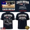 Zach Bryan x New England Patriots Concert T Shirt, Viral 3D Music Tee