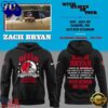 Zach Bryan x San Diego State Football With Heaven On Tour 2026 Black Hoodie