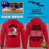 Zach Bryan x San Diego State Football With Heaven On Tour 2026 Red Hoodie