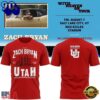 Zach Bryan x Utah Utes Football With Heaven On Tour 2026 Limited Edition T Shirt , Music New Shirt