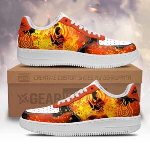 Zuko Fire Nation Air Sneakers Custom Avatar The Last Airbender Shoes